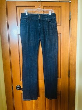 CAbi Jeans Dark Indigo Straight Leg Jeans